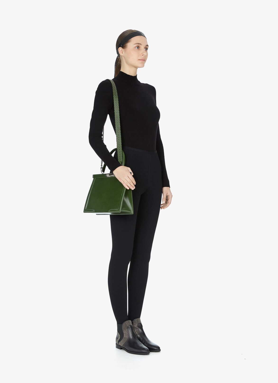 Cecile 33 Handbag
 ALAÏA GREEN CECILE 33 HANDBAG